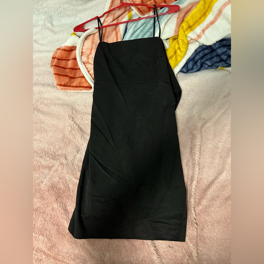 Black Zara dress